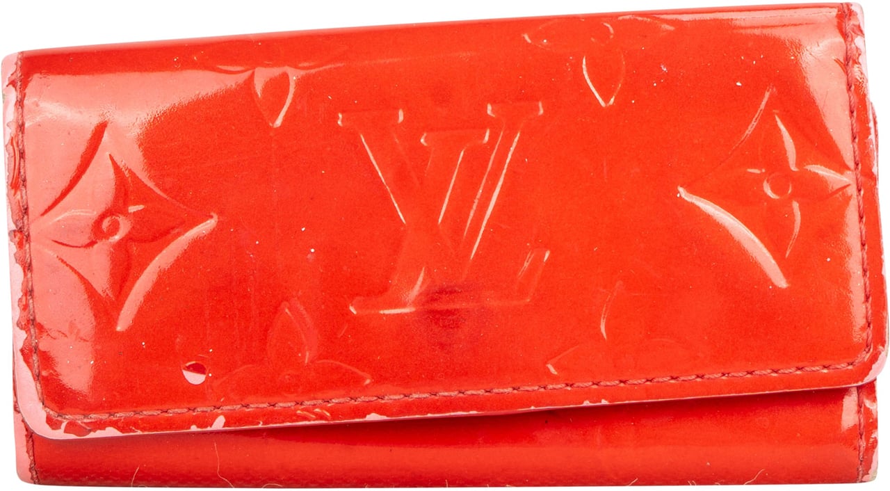 Louis Vuitton Louis Vuitton Vernis Monogram Keyholder Rood