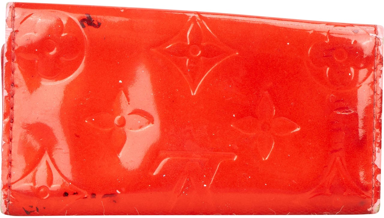 Louis Vuitton Louis Vuitton Vernis Monogram Keyholder Rood