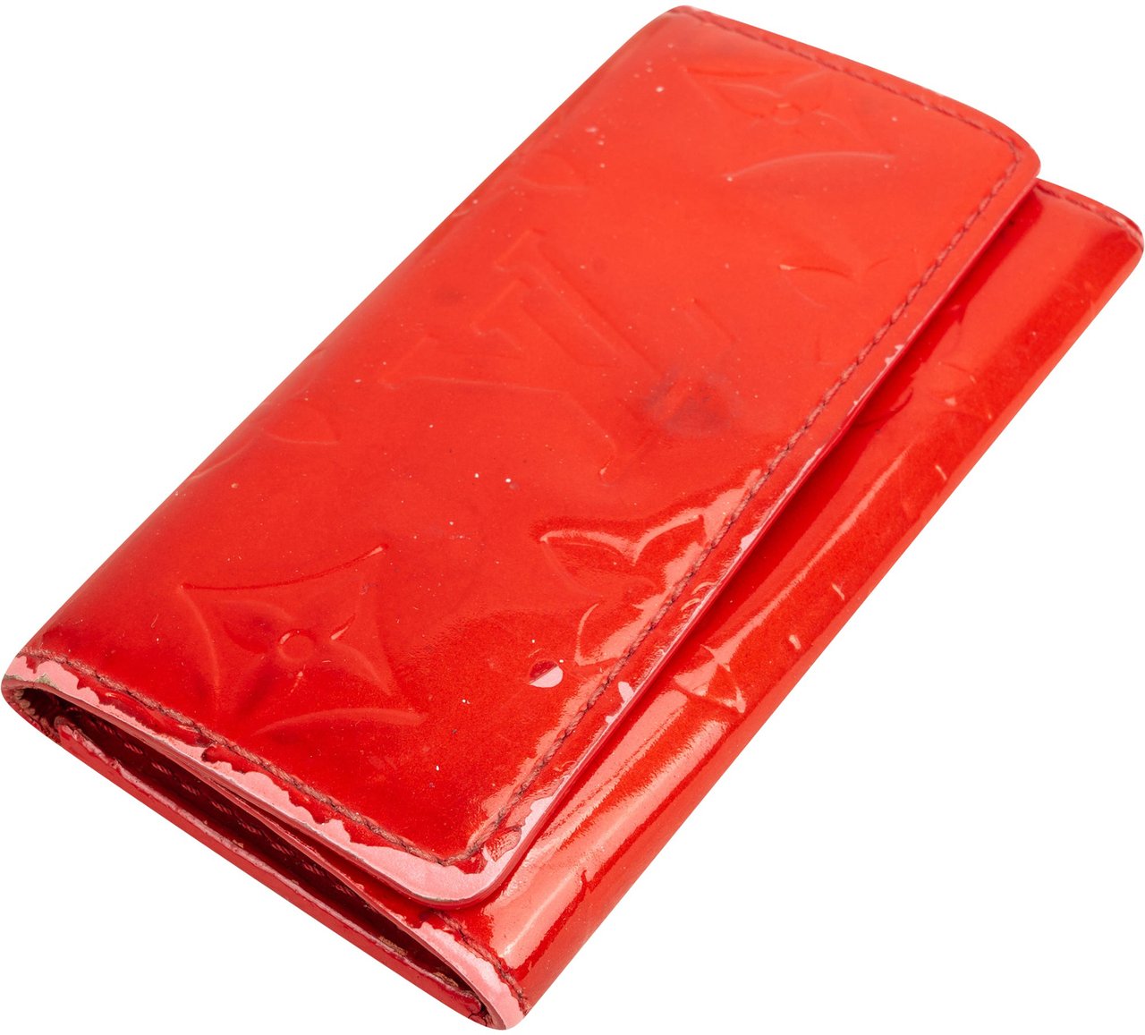 Louis Vuitton Louis Vuitton Vernis Monogram Keyholder Rood