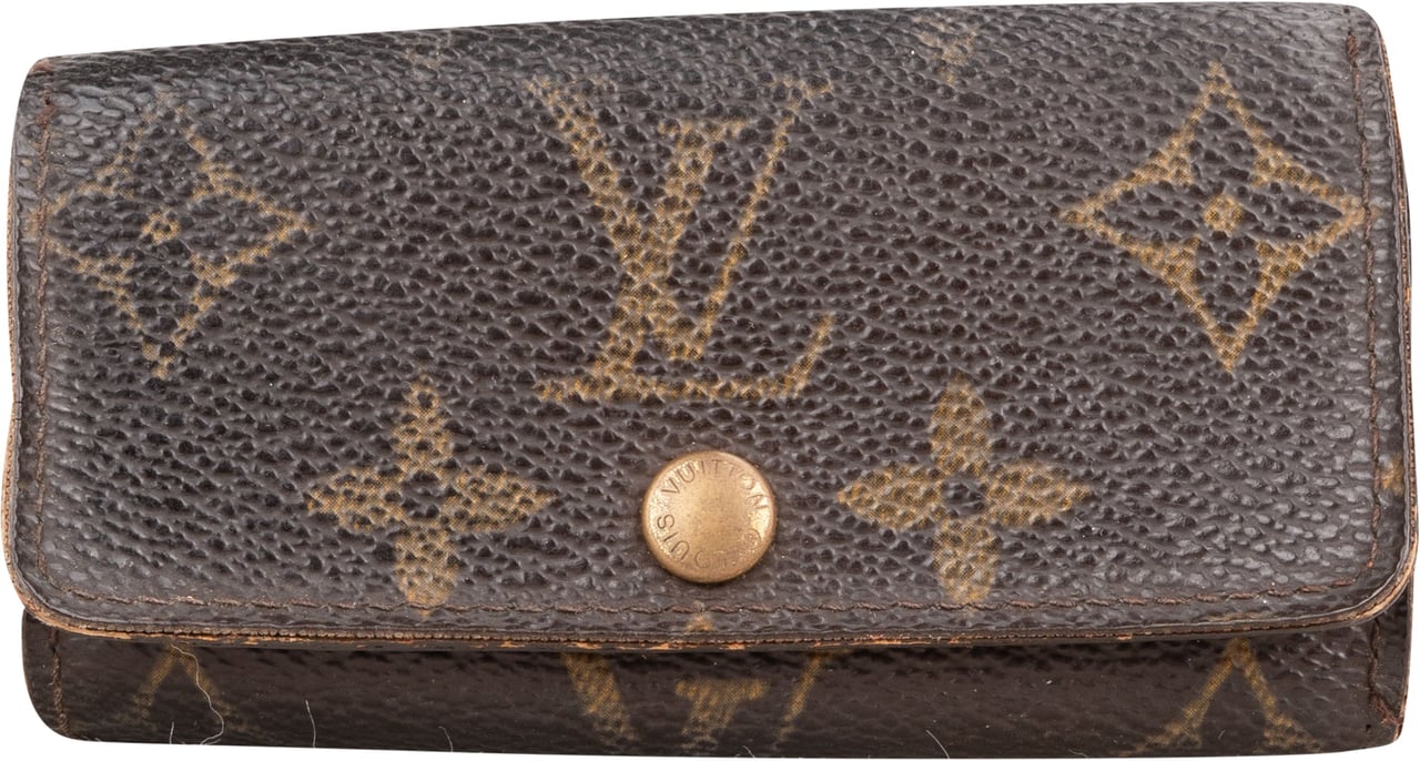 Louis Vuitton Louis Vuitton Canvas Monogram Keyholder Bruin
