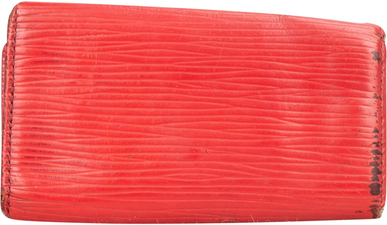 Louis Vuitton Rouge Epi Leather Keyholder Divers