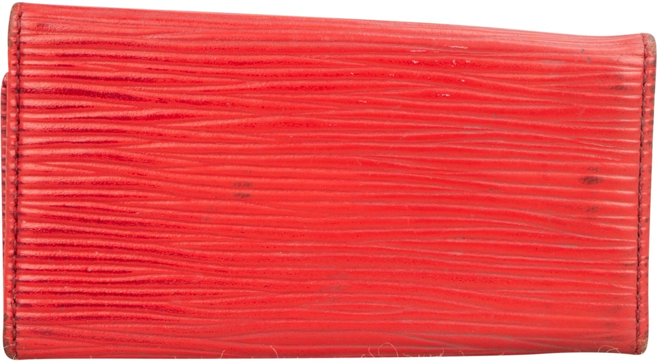 Louis Vuitton Louis Vuitton Rouge Epi Leather Keyholder Rood