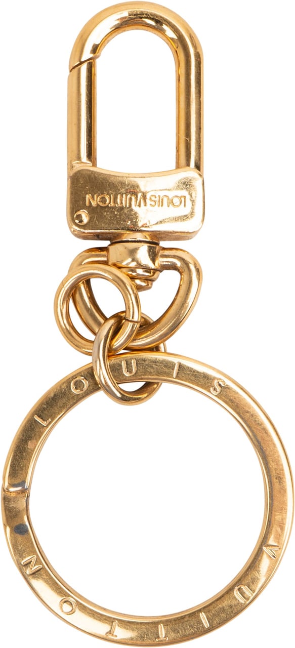 Louis Vuitton Louis Vuitton Golden Loop Extension Keychain Oranje