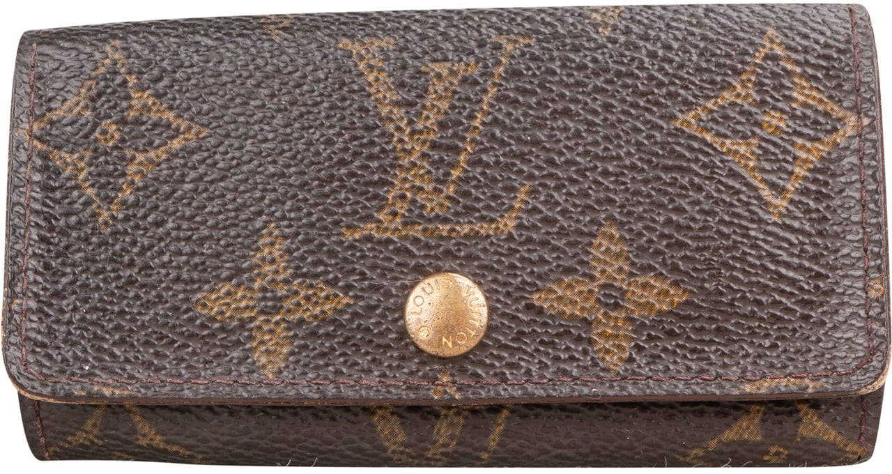 Louis Vuitton Louis Vuitton Canvas Monogram Keyholder Bruin