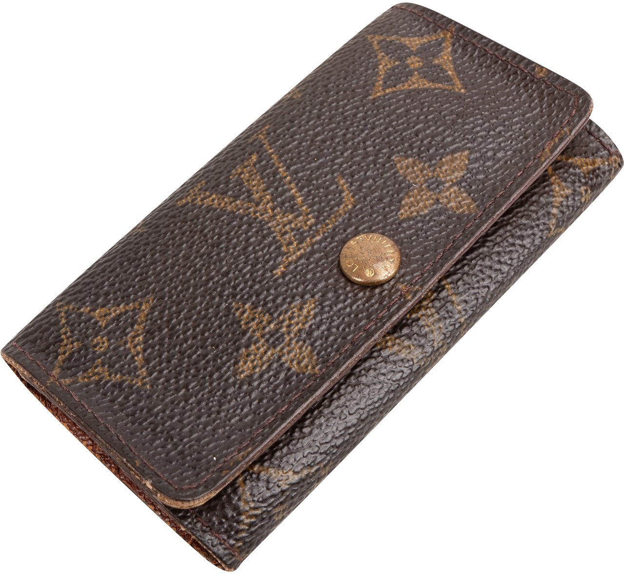 Louis Vuitton Louis Vuitton Canvas Monogram Keyholder Bruin