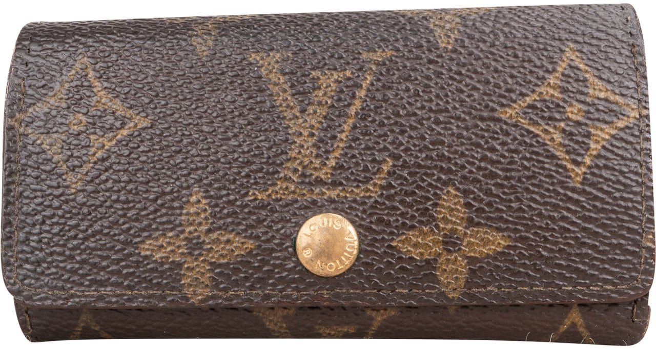 Louis Vuitton Louis Vuitton Canvas Monogram Keyholder Bruin