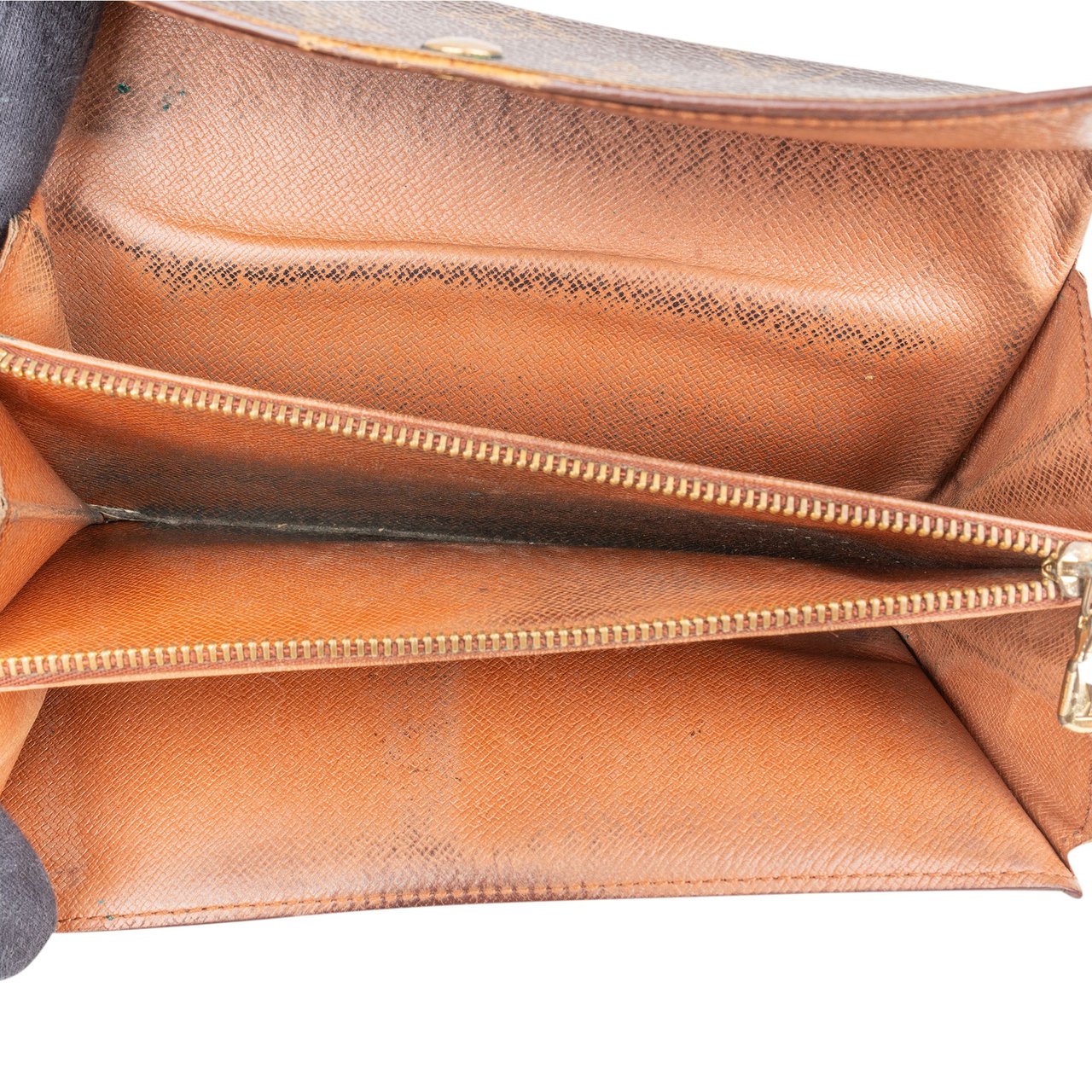 Louis Vuitton Louis Vuitton Canvas Monogram Sarah Wallet Bruin