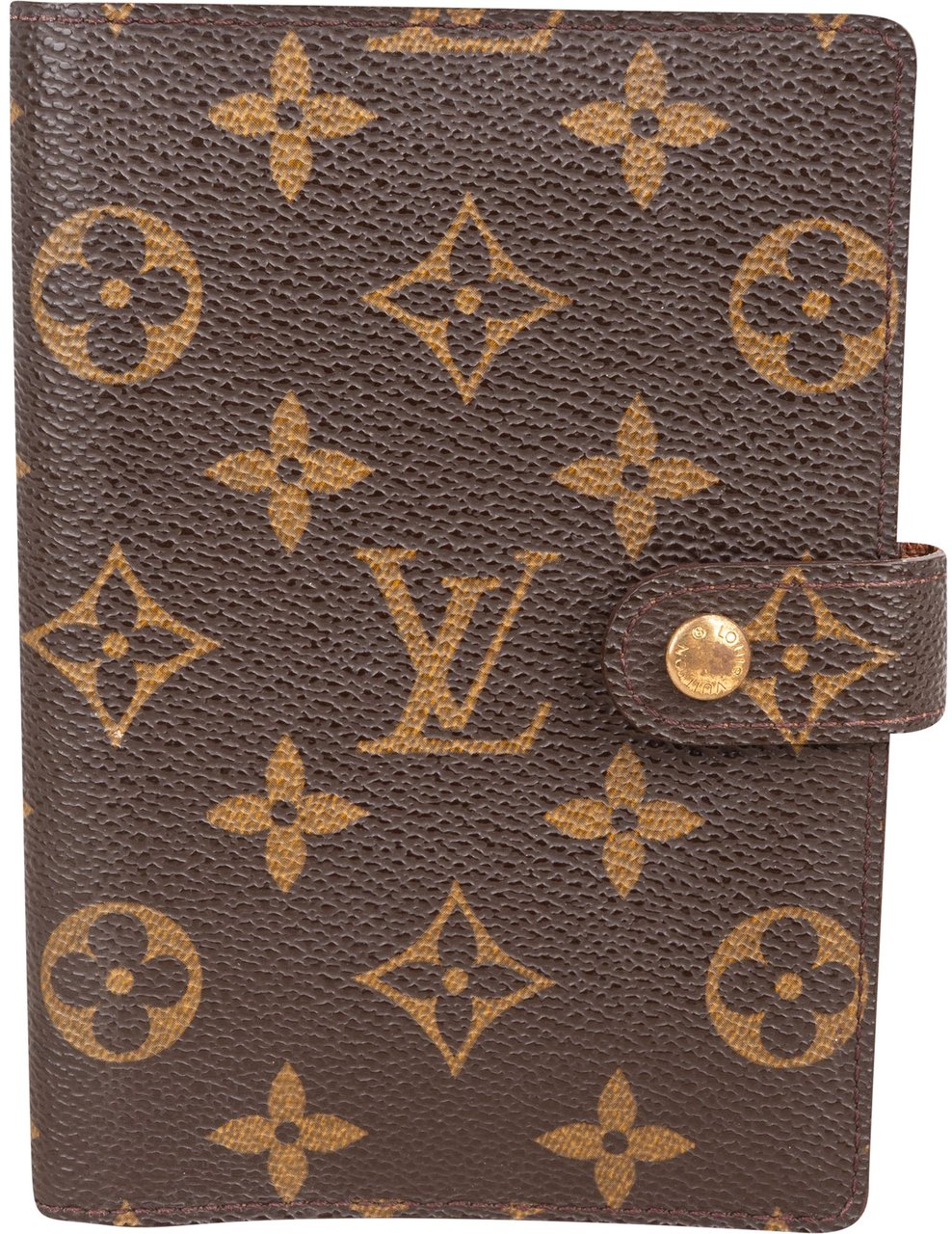 Louis Vuitton Louis Vuitton Canvas Monogram Agenda PM Bruin