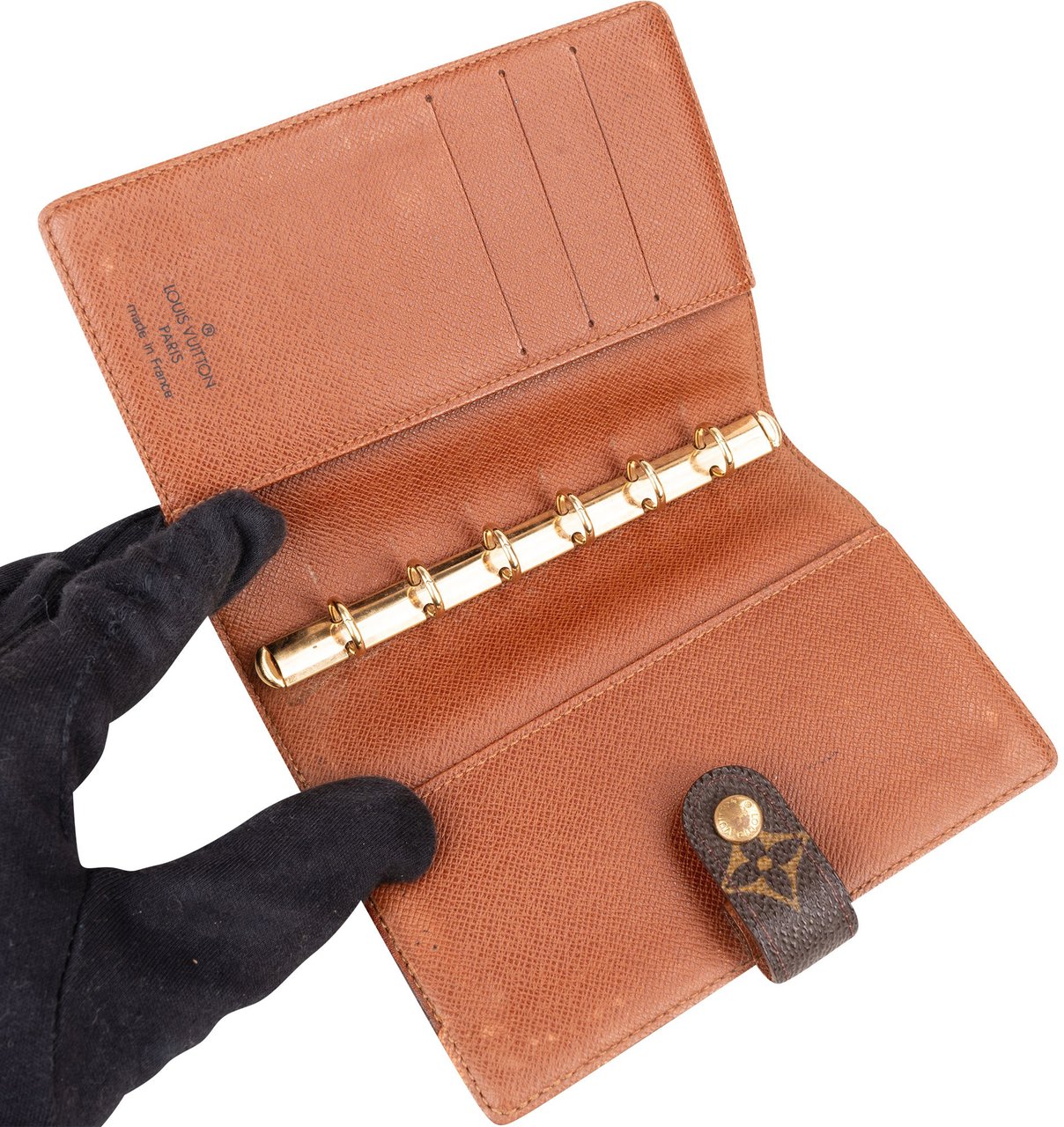 Louis Vuitton Louis Vuitton Canvas Monogram Agenda PM Bruin