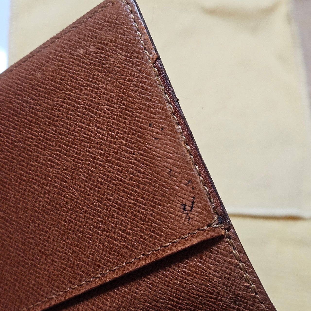 Louis Vuitton Louis Vuitton Canvas Monogram Agenda PM Bruin