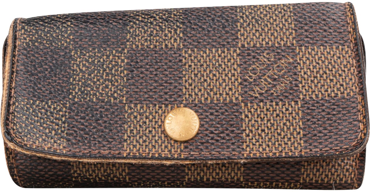 Louis Vuitton Louis Vuitton Damier Ebene Monogram Keyholder Bruin