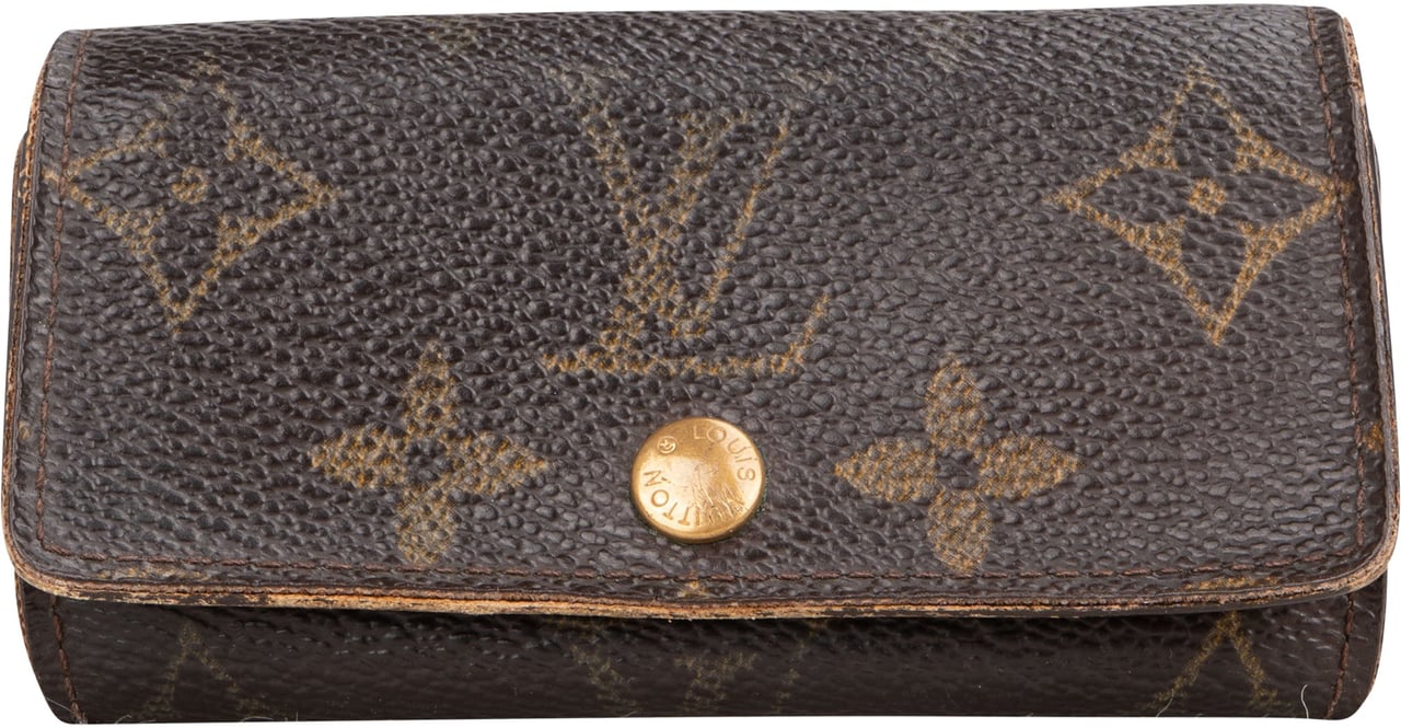 Louis Vuitton Louis Vuitton Canvas Monogram Keyholder Bruin