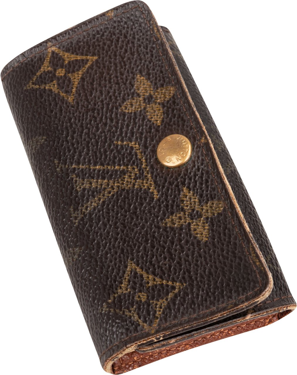 Louis Vuitton Louis Vuitton Canvas Monogram Keyholder Bruin