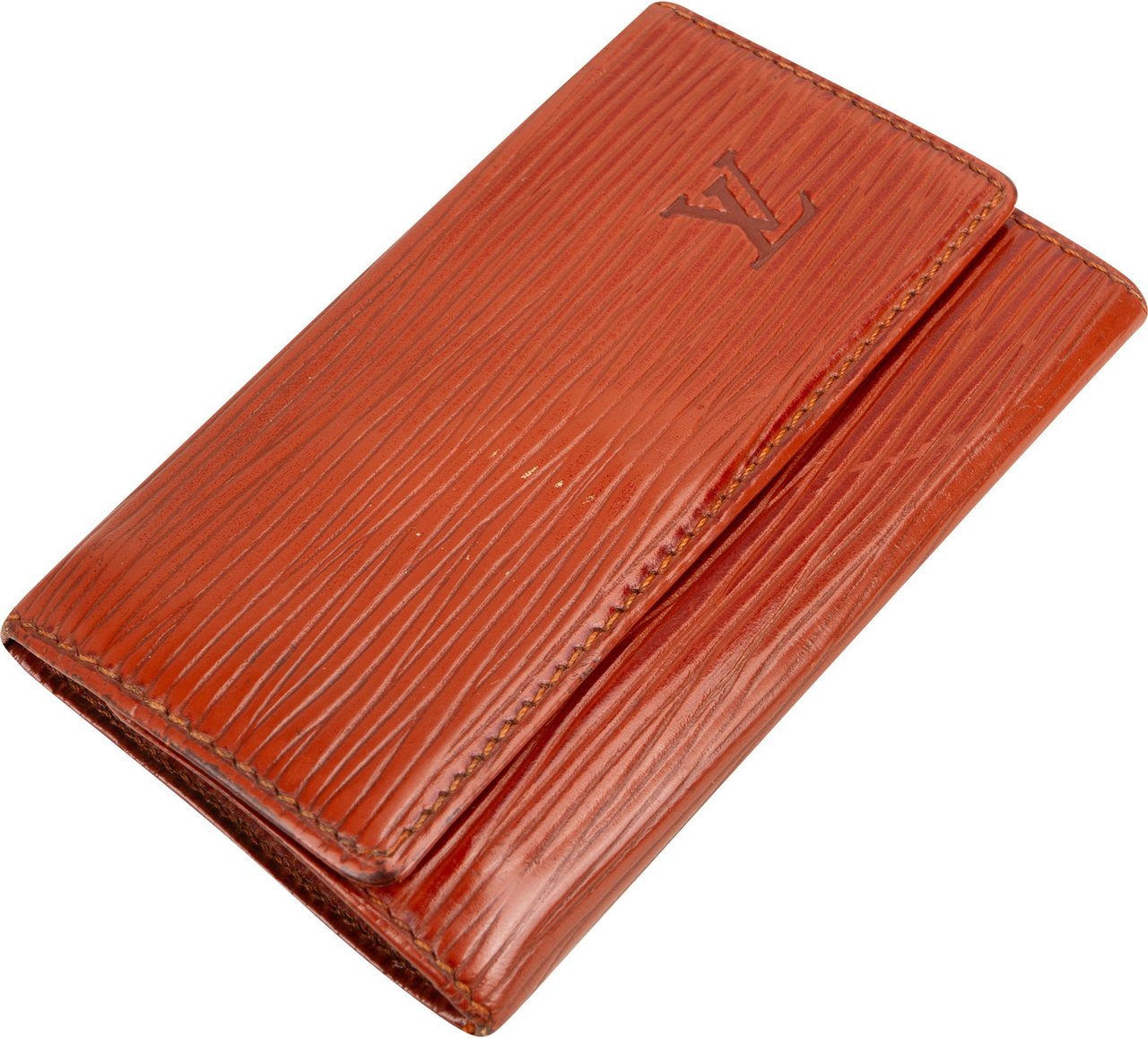 Louis Vuitton Louis Vuitton Cognac Epi Leather Keyholder Bruin