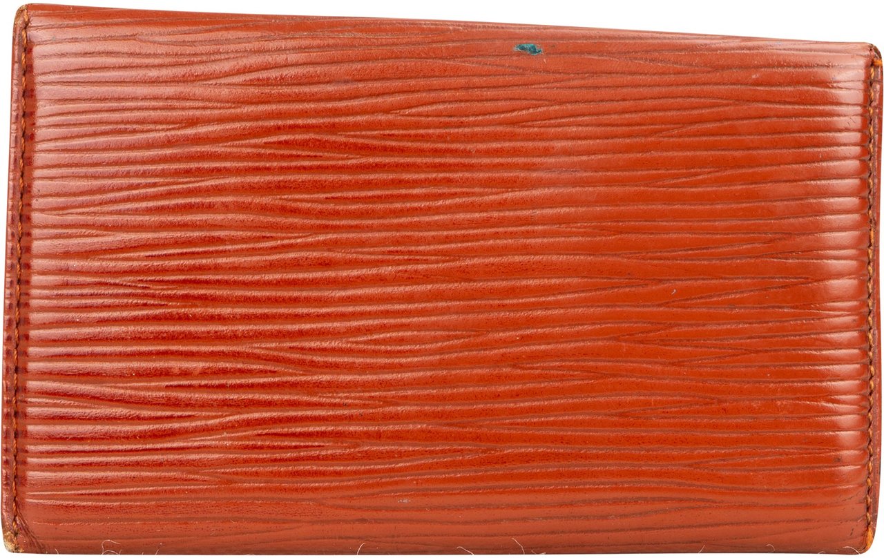 Louis Vuitton Louis Vuitton Cognac Epi Leather Keyholder Bruin