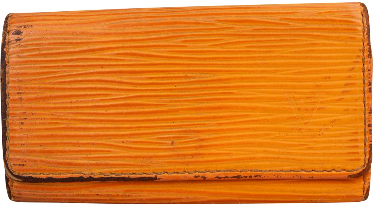 Louis Vuitton Louis Vuitton Epi Leather Keyholder Oranje