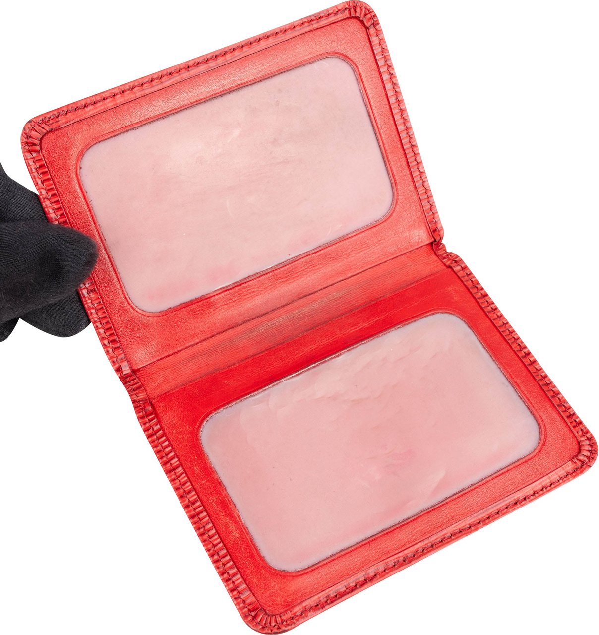 Louis Vuitton Rouge Epi Leather Cardholder Divers