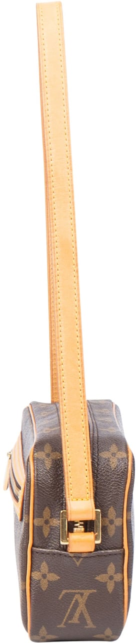 Louis Vuitton Louis Vuitton Canvas Monogram Pochette Cite Shoulder Bag Bruin