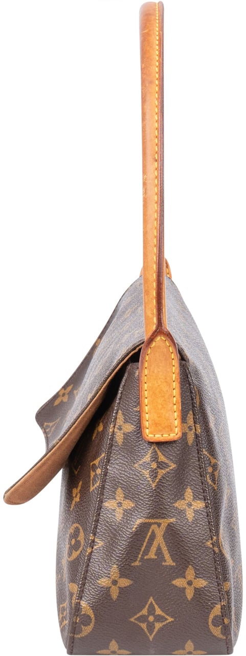 Louis Vuitton Louis Vuitton Canvas Monogram Looping PM Handbag Bruin