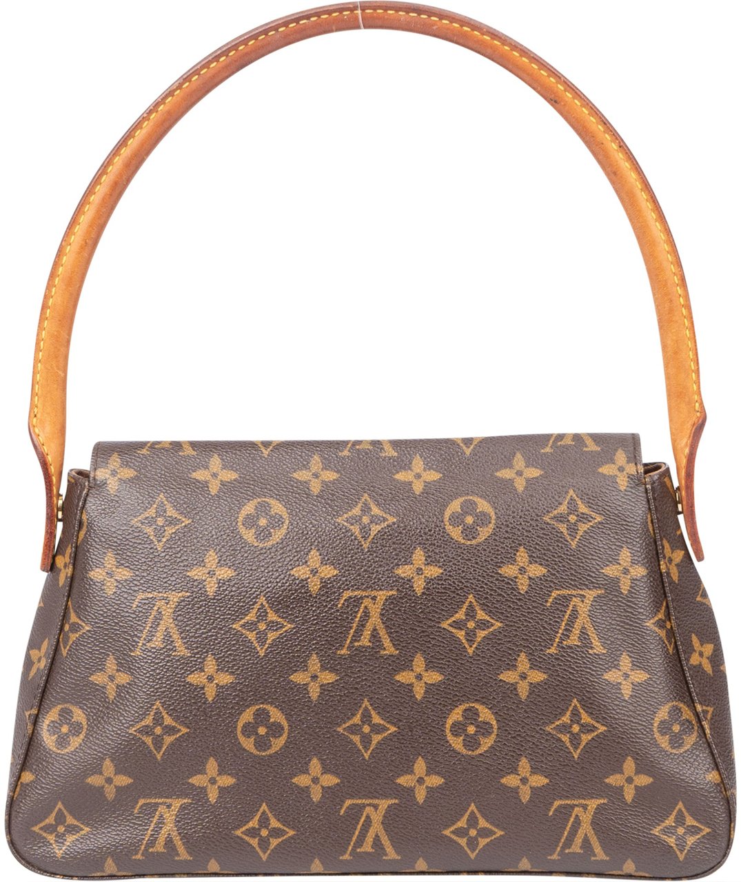 Louis Vuitton Louis Vuitton Canvas Monogram Looping PM Handbag Bruin