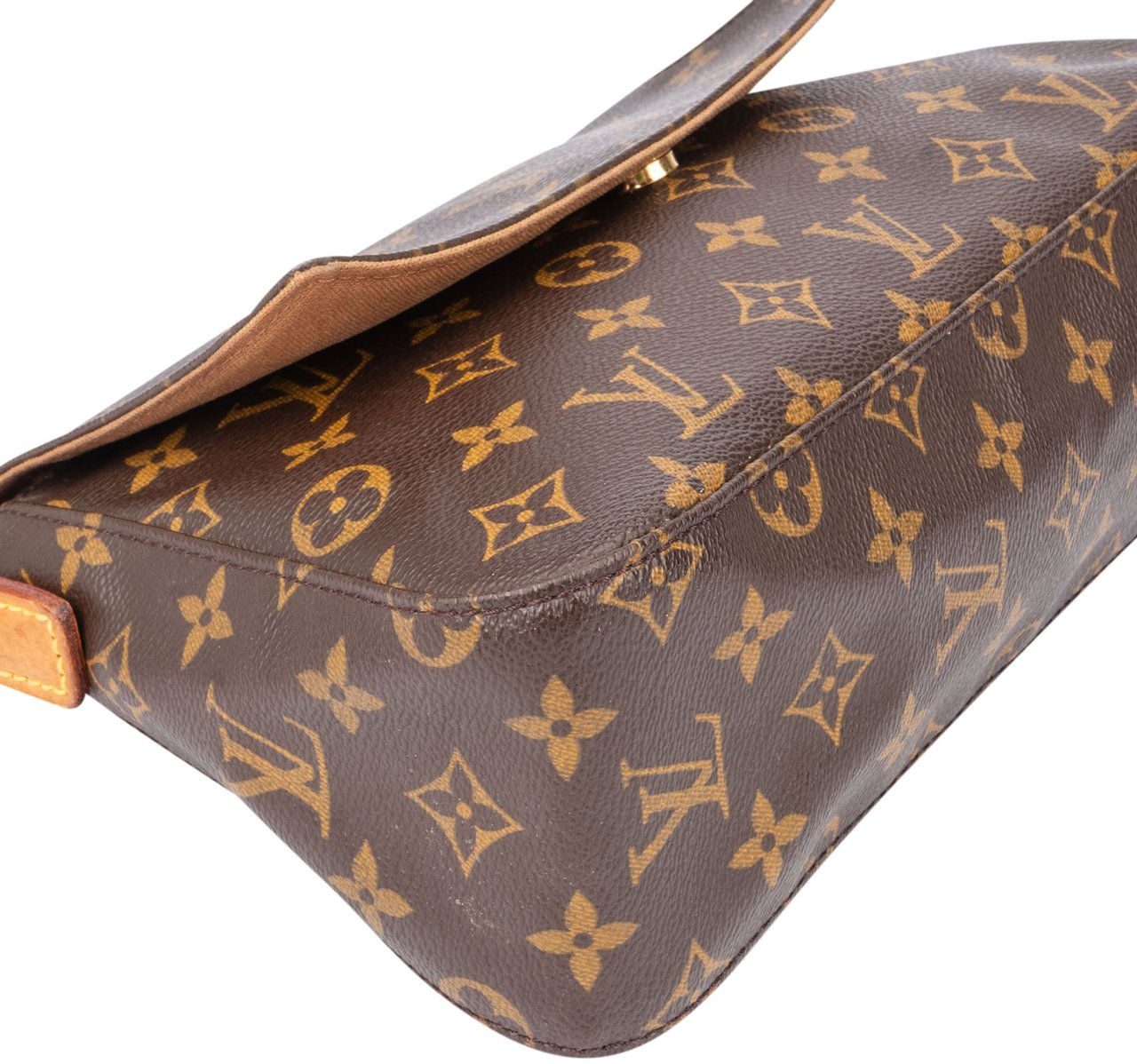 Louis Vuitton Louis Vuitton Canvas Monogram Looping PM Handbag Bruin