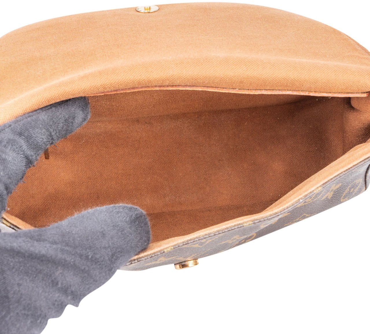 Louis Vuitton Louis Vuitton Canvas Monogram Looping PM Handbag Bruin