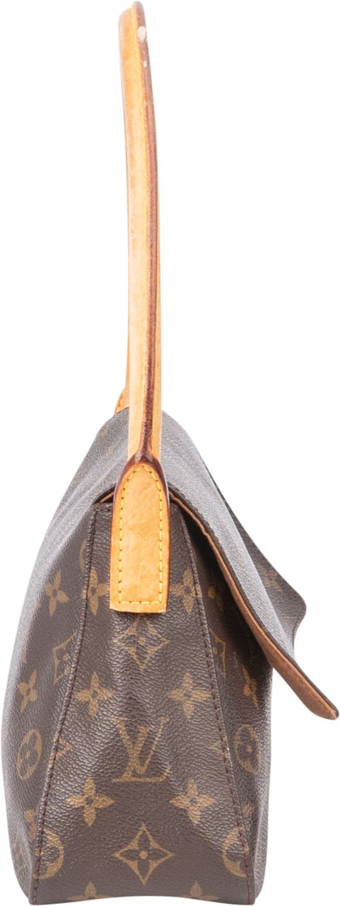 Louis Vuitton Louis Vuitton Canvas Monogram Looping PM Handbag Bruin