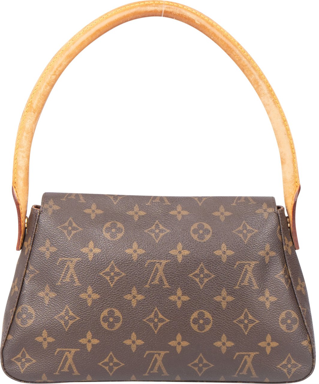 Louis Vuitton Louis Vuitton Canvas Monogram Looping PM Handbag Bruin