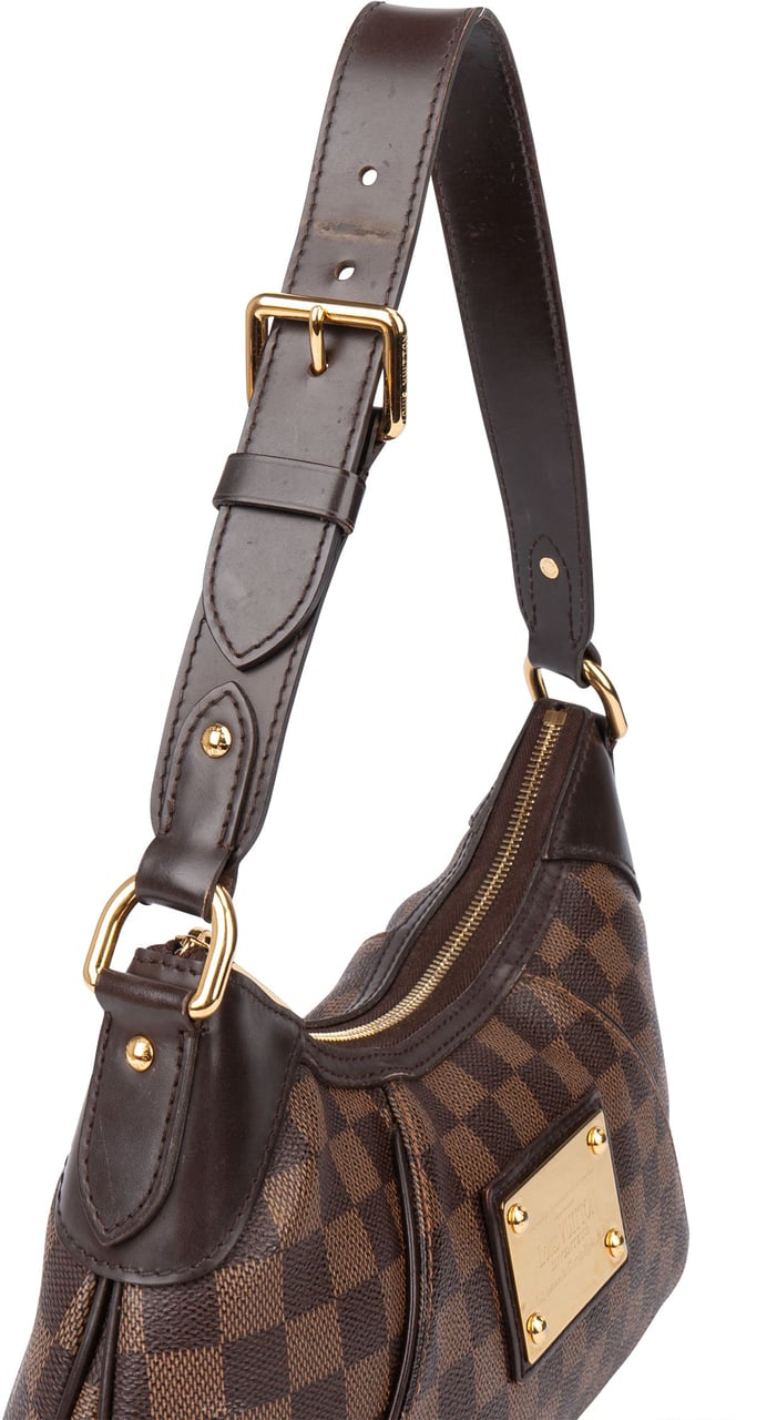 Louis Vuitton Louis Vuitton Damier Ebene Monogram Thames PM Handbag Bruin