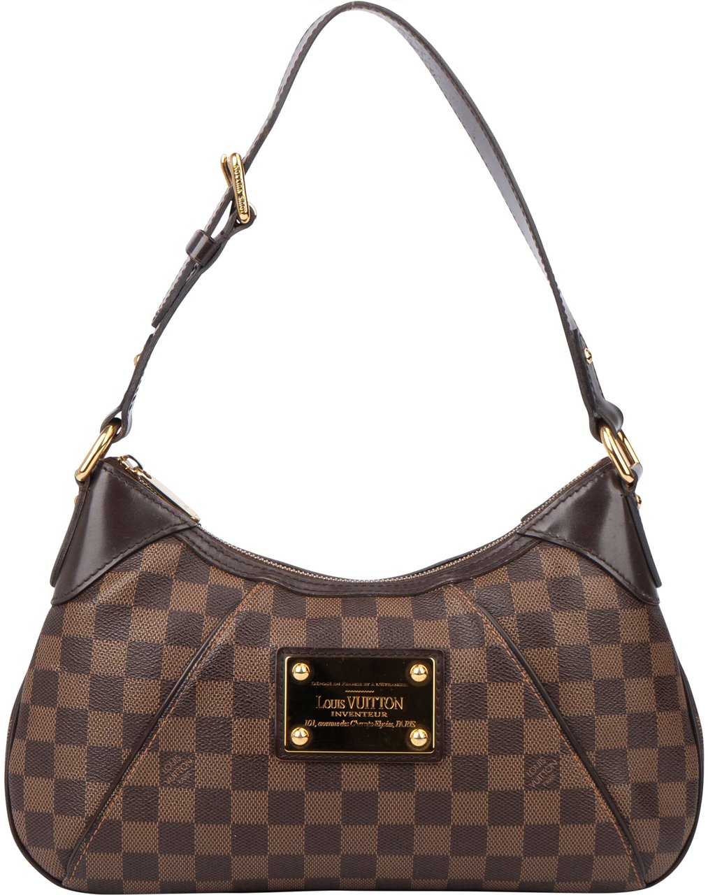 Louis Vuitton Louis Vuitton Damier Ebene Monogram Thames PM Handbag Bruin