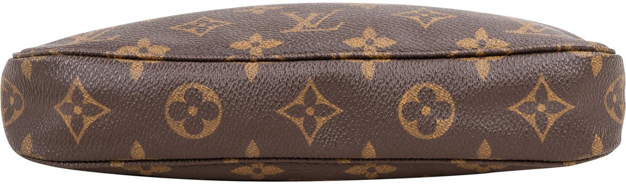 Louis Vuitton Canvas Monogram Pochette Accessoire Handbag Bruin