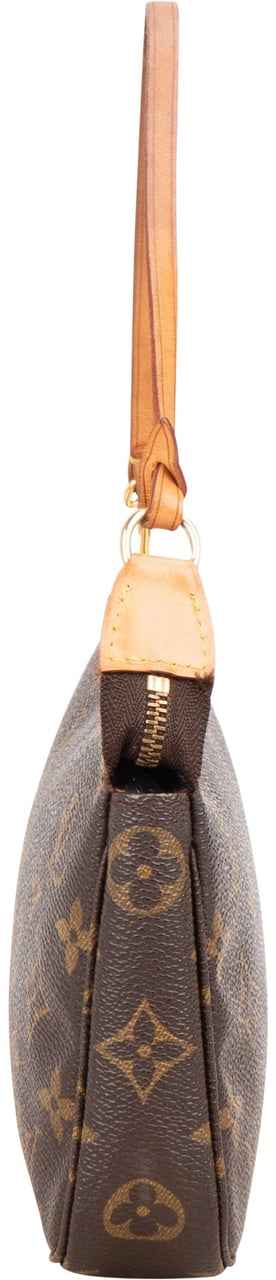 Louis Vuitton Canvas Monogram Pochette Accessoire Handbag Bruin