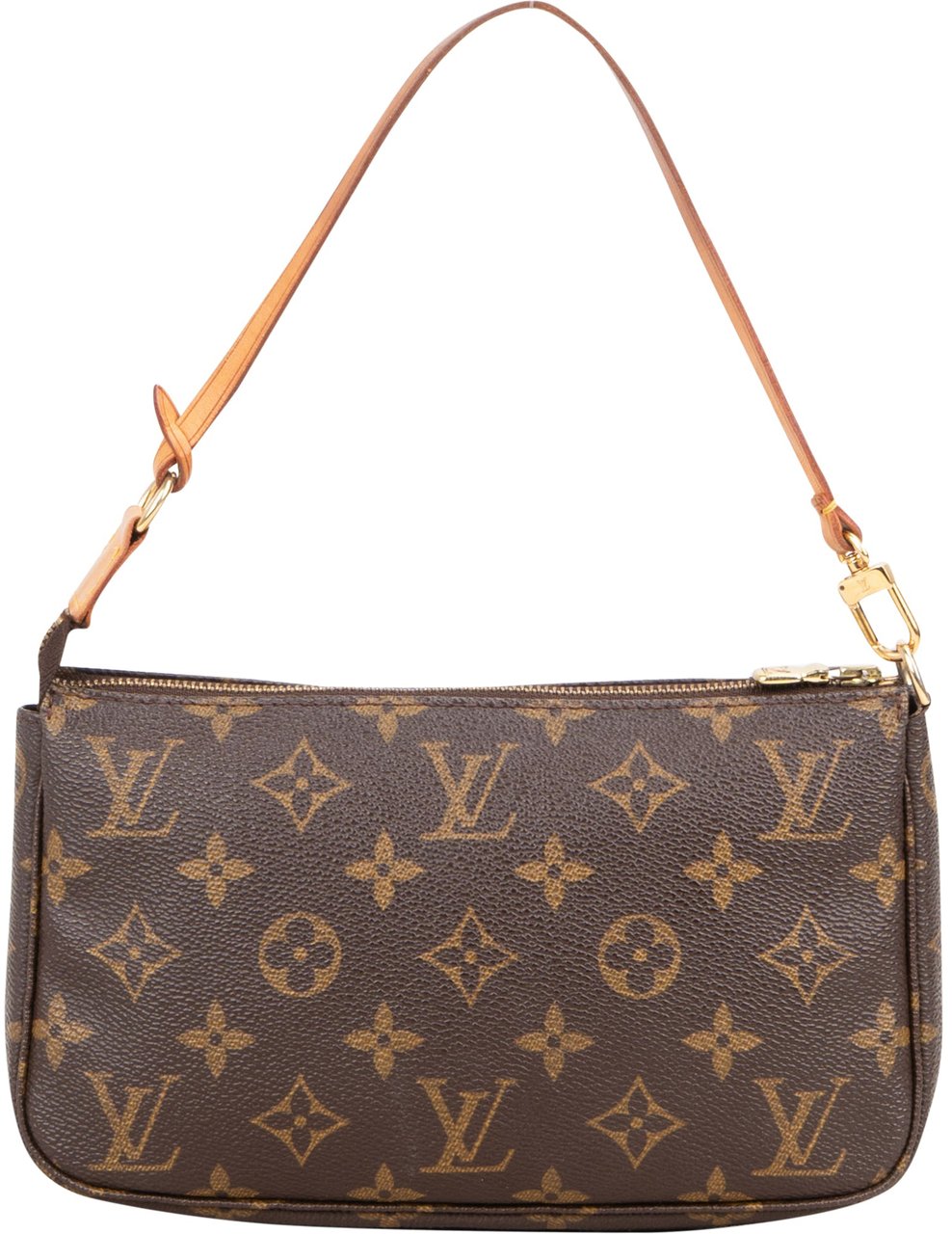 Louis Vuitton Louis Vuitton Canvas Monogram Pochette Accessoire Handbag Bruin