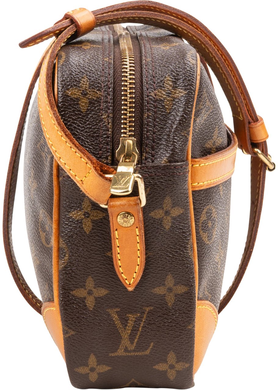 Louis Vuitton Louis Vuitton Canvas Monogram Trocadero 27 Crossbody Bag Bruin