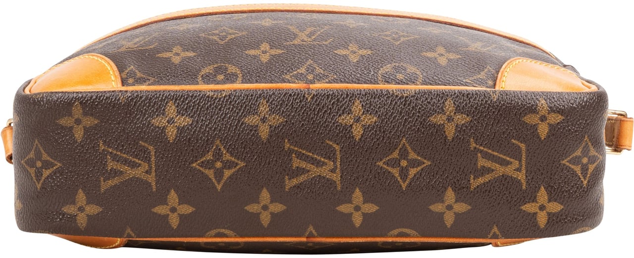 Louis Vuitton Louis Vuitton Canvas Monogram Trocadero 27 Crossbody Bag Bruin