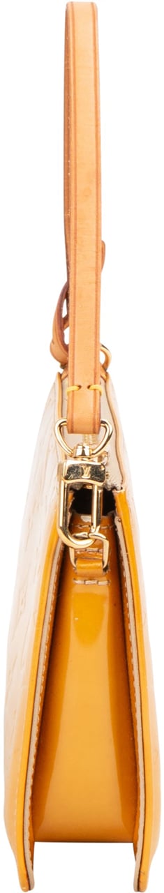 Louis Vuitton Louis Vuitton Vernis Monogram Lexington Pochette Handbag Geel