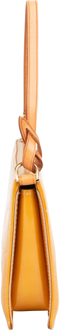 Louis Vuitton Louis Vuitton Vernis Monogram Lexington Pochette Handbag Geel