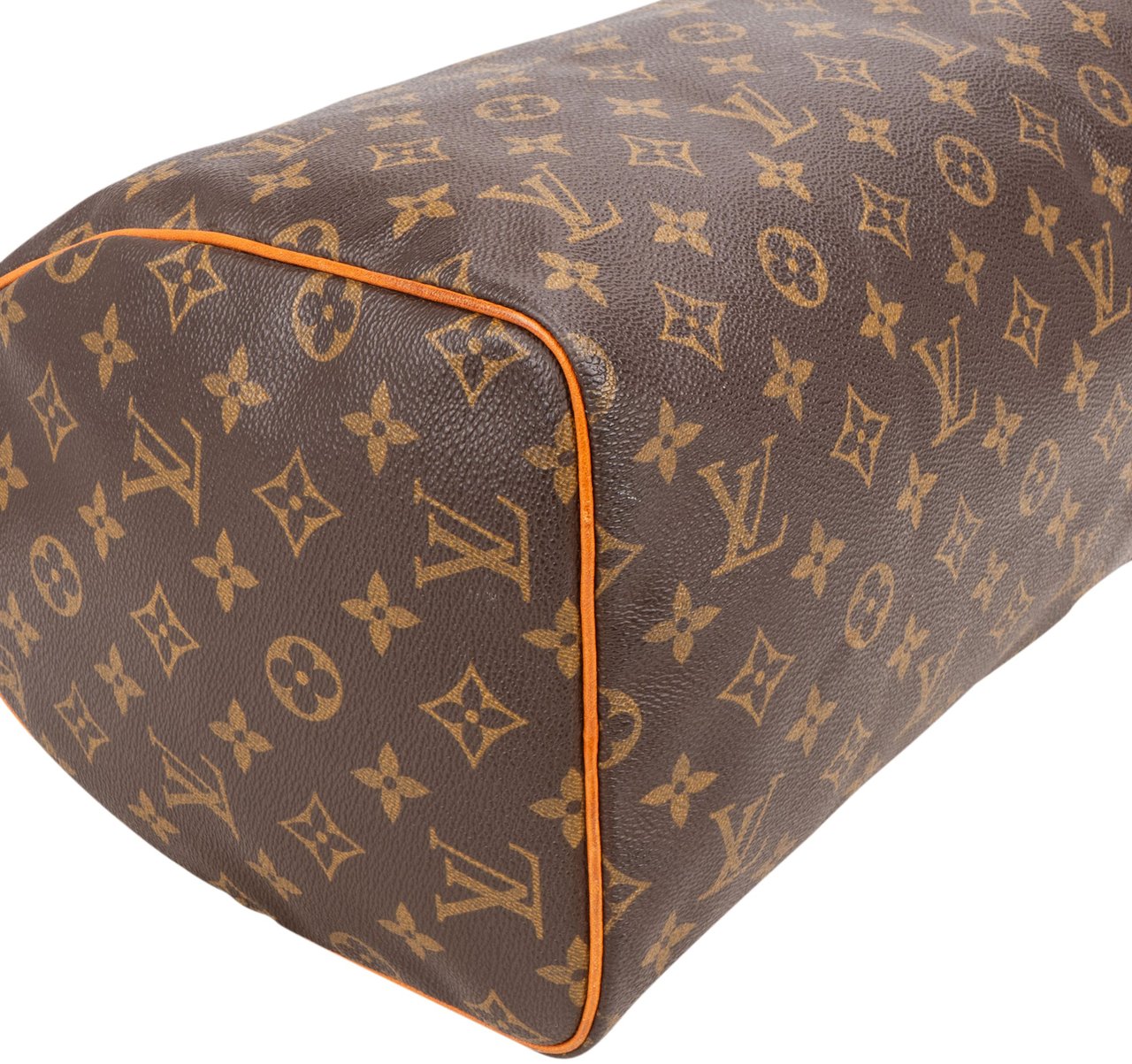 Louis Vuitton Louis Vuitton Canvas Monogram Speedy 30 Handbag Bruin