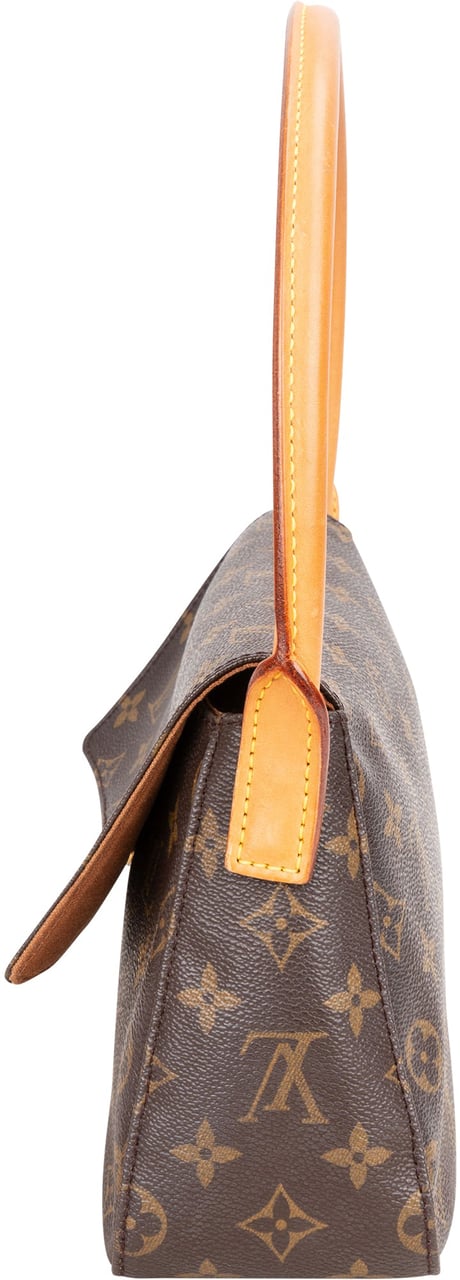 Louis Vuitton Louis Vuitton Canvas Monogram Looping PM Handbag Bruin