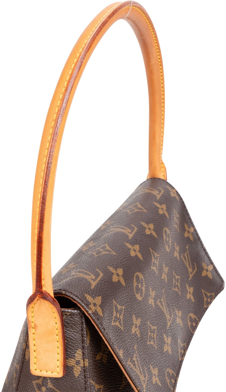 Louis Vuitton Louis Vuitton Canvas Monogram Looping PM Handbag Bruin