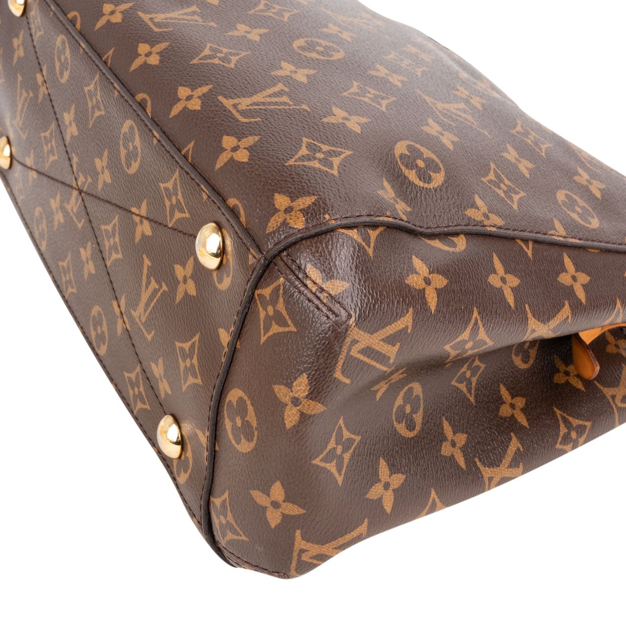 Louis Vuitton Louis Vuitton Canvas Monogram Montaigne MM Handbag Bruin