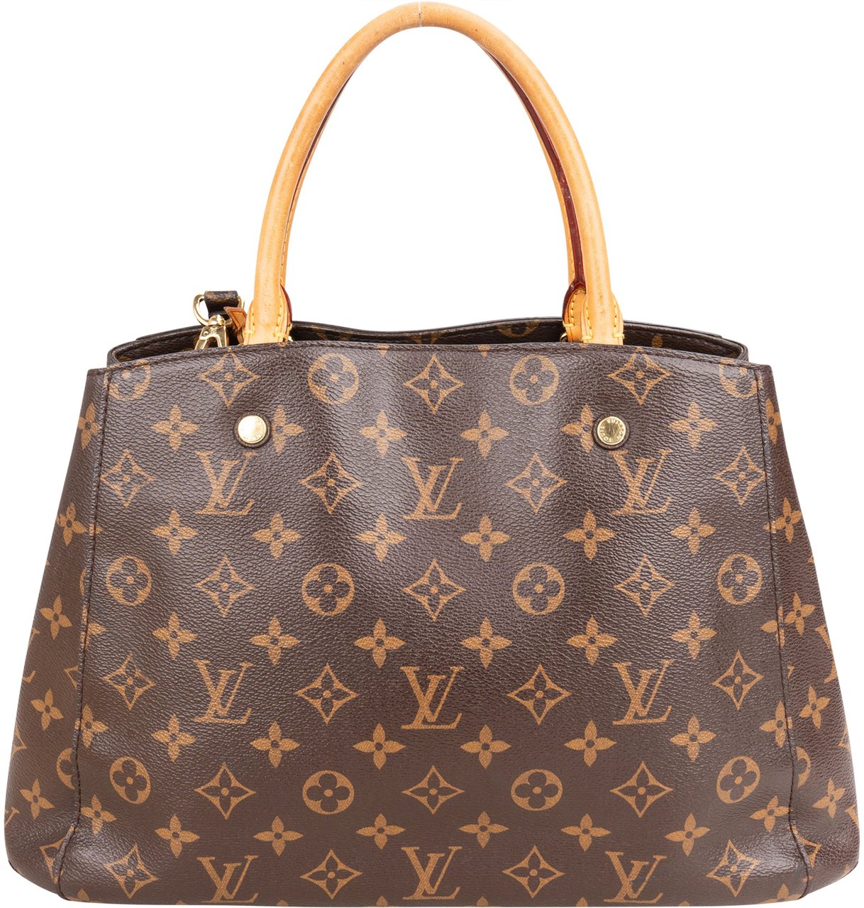 Louis Vuitton Louis Vuitton Canvas Monogram Montaigne MM Handbag Bruin