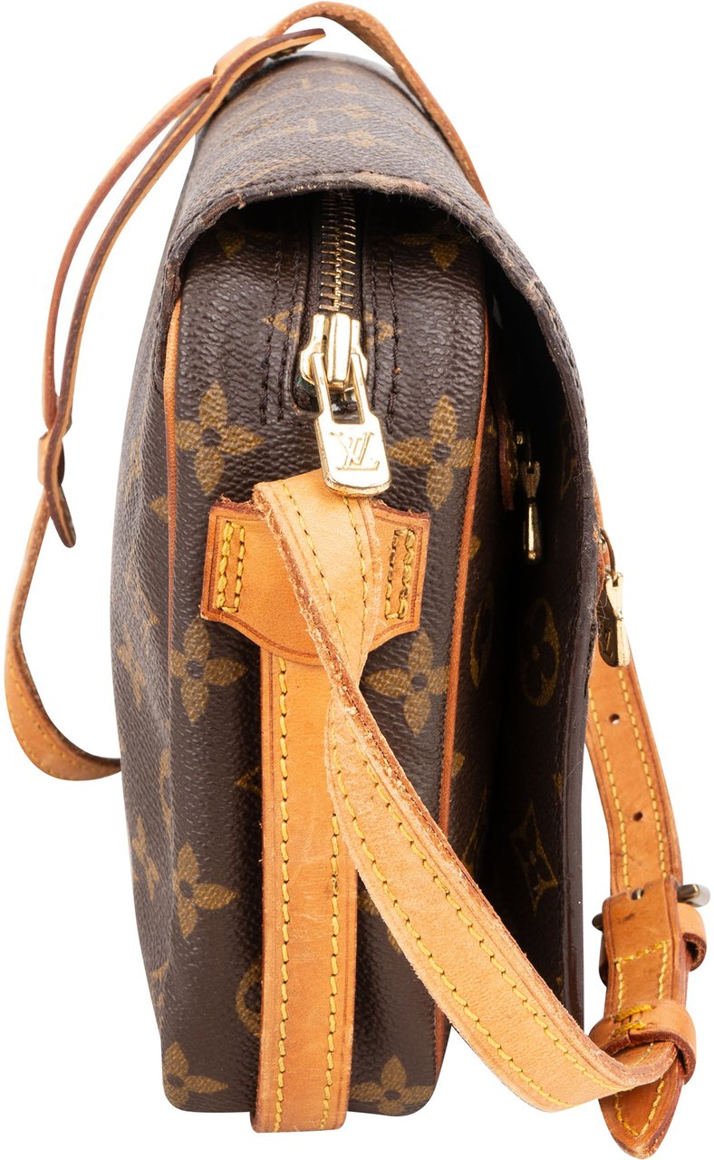 Louis Vuitton Louis Vuitton Canvas Monogram Saint Germain GM Crossbody Bag Bruin