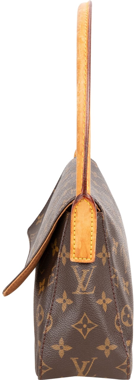 Louis Vuitton Louis Vuitton Canvas Monogram Looping PM Handbag Bruin