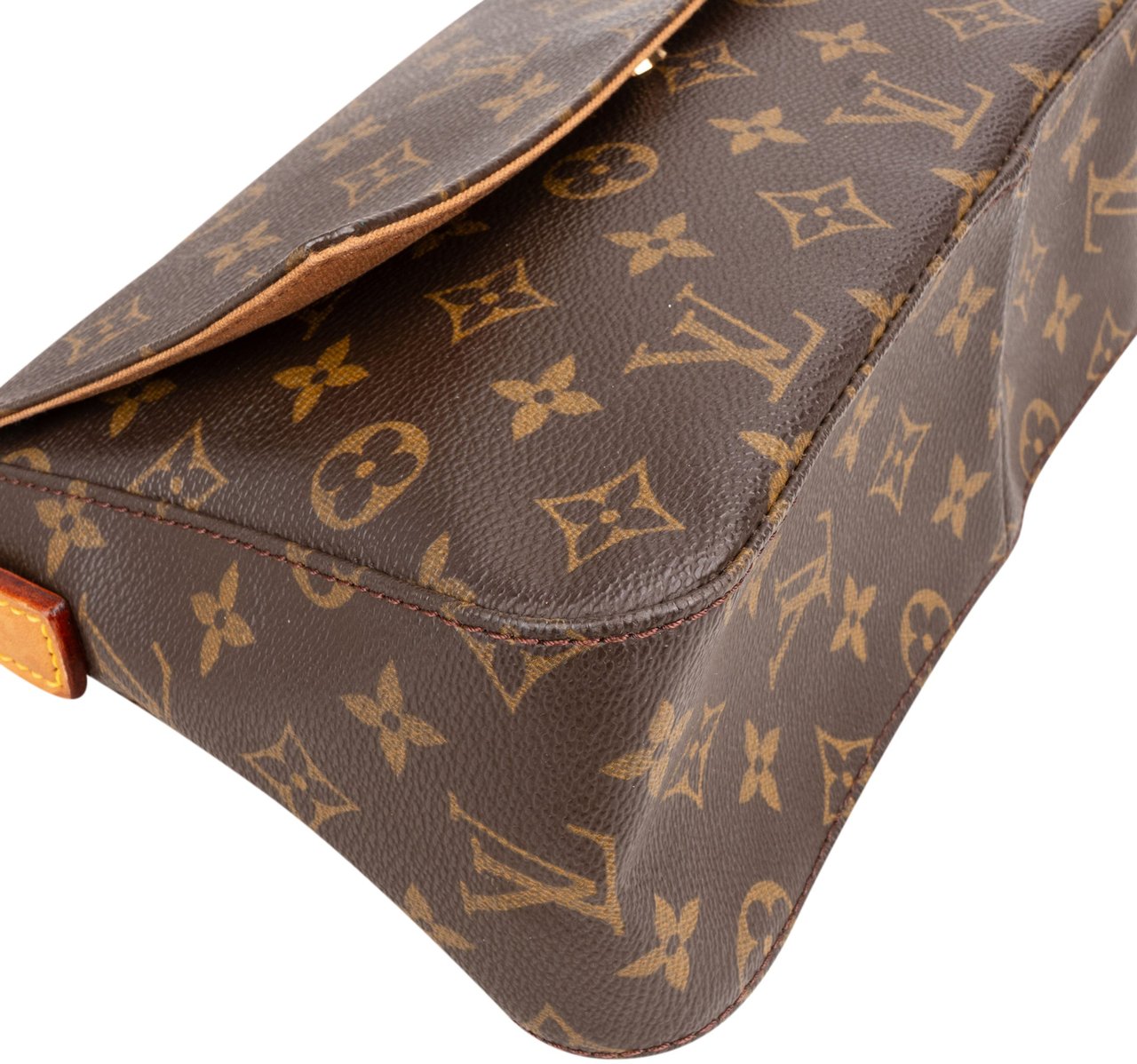 Louis Vuitton Louis Vuitton Canvas Monogram Looping PM Handbag Bruin