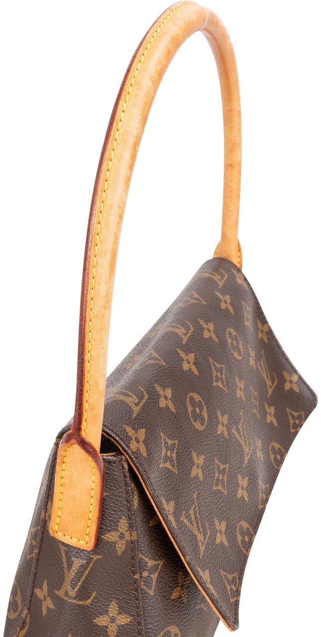 Louis Vuitton Louis Vuitton Canvas Monogram Looping PM Handbag Bruin
