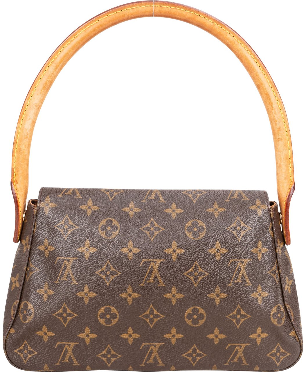Louis Vuitton Louis Vuitton Canvas Monogram Looping PM Handbag Bruin