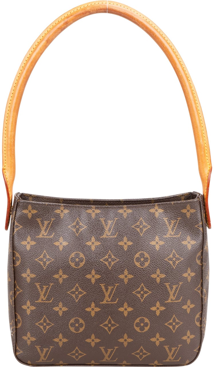 Louis Vuitton Louis Vuitton Canvas Monogram Looping MM Shoulder Bag Bruin