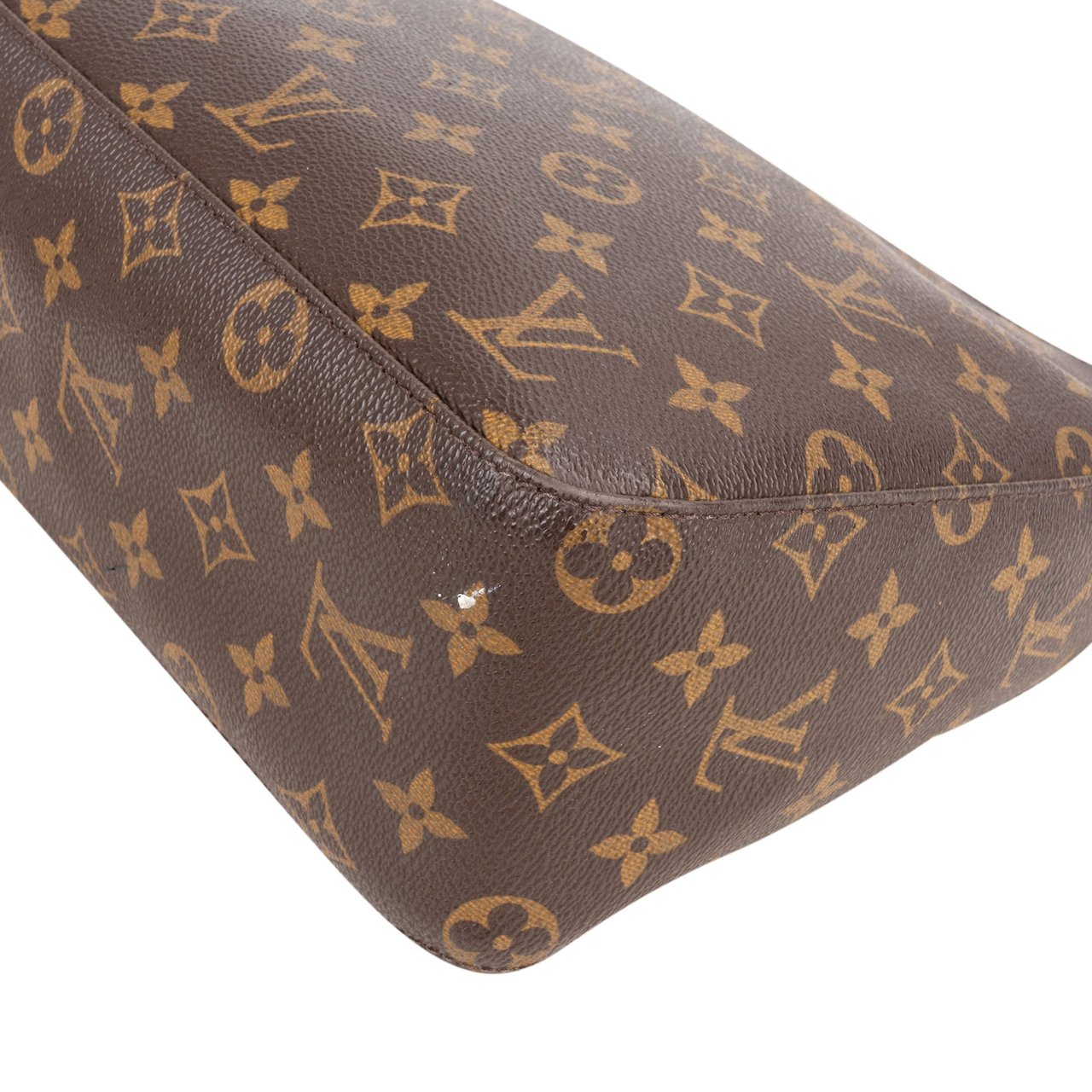 Louis Vuitton Louis Vuitton Canvas Monogram Looping MM Shoulder Bag Bruin