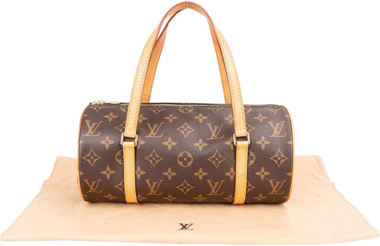 Louis Vuitton Louis Vuitton Canvas Monogram Papillon Handbag Bruin